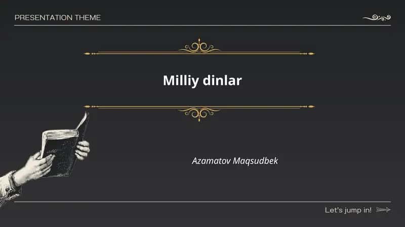 Milliy dinlar