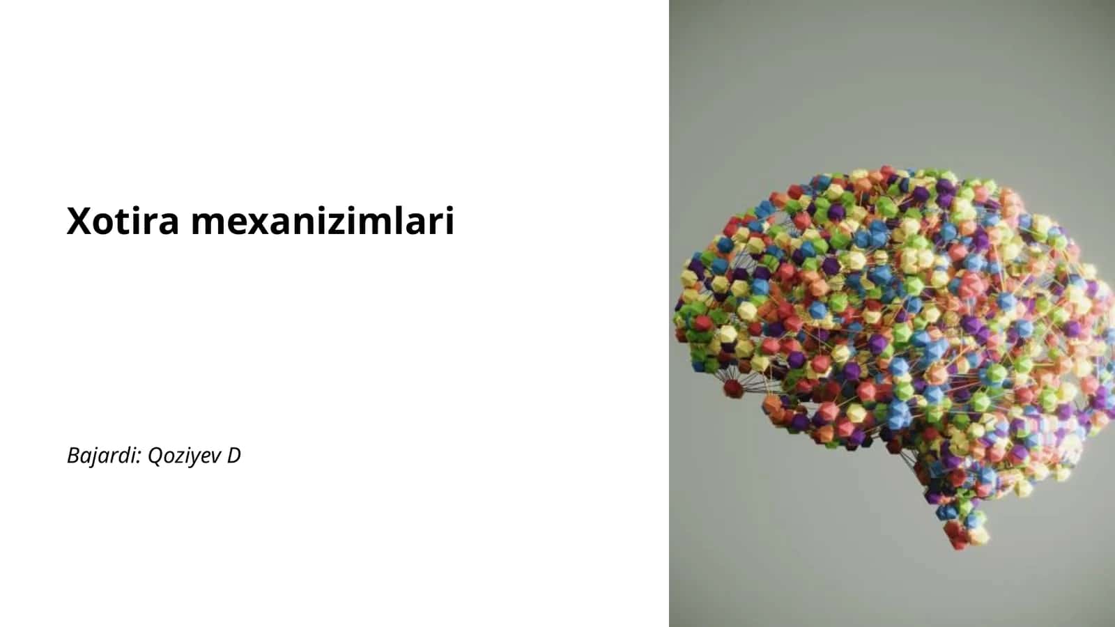 Xotira mexanizimlari
