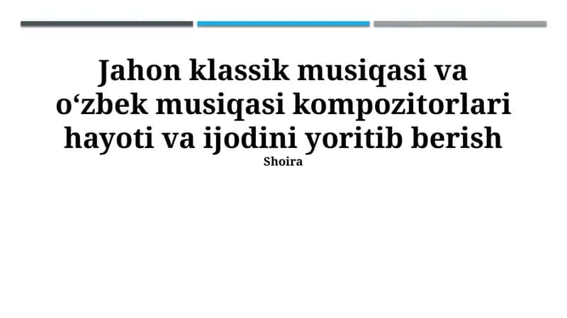Umumiy Taqqoslash va Xulosa