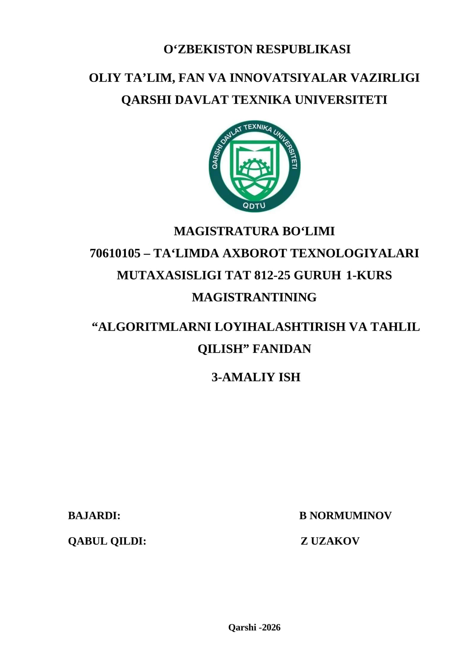 Maks-min masalasi. Binar qidiruv