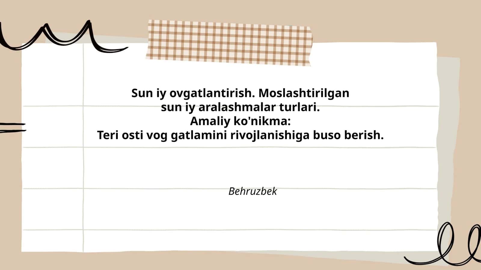 Sun'iy ovqatlantirishning ta'rifi va maqsadlari