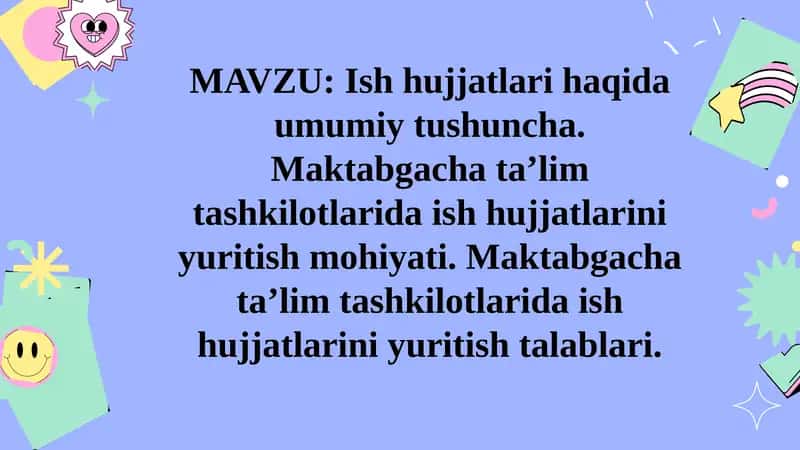 Ishhujjatlari haqida umumiy tushuncha