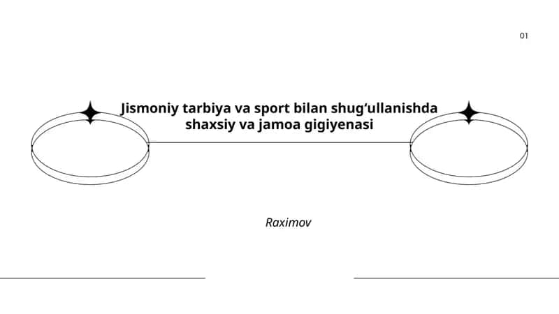Jismoniy tarbiya va sport bilan shugʻullanishda shaxsiy va jamoa gigiyenasi