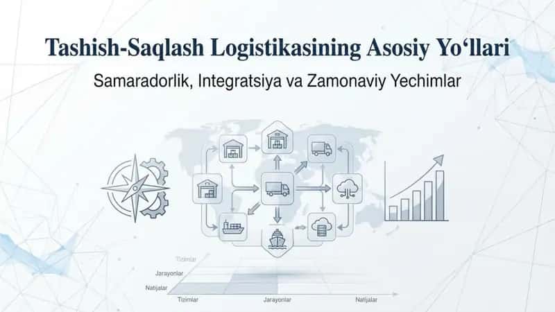 Tashish va saqlash logistikasi