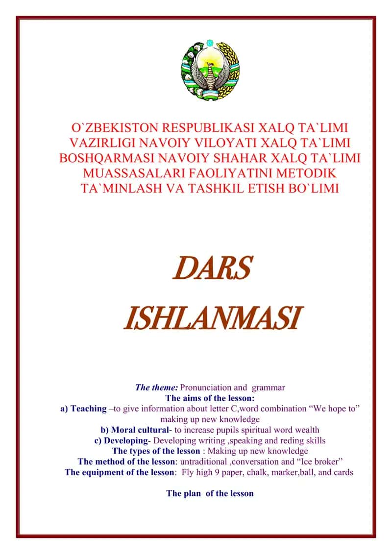 Pronunciation and grammar
