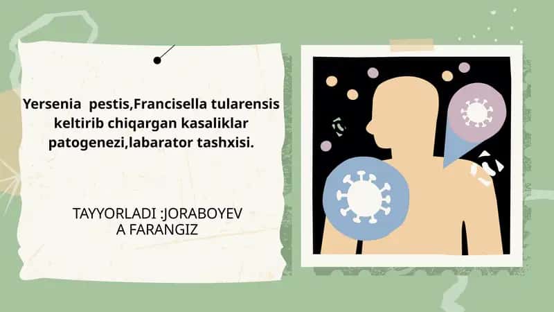 Yersenia pestis,Francisella tularensis Keltirib Chiqargan Kasaliklar Patogenezi