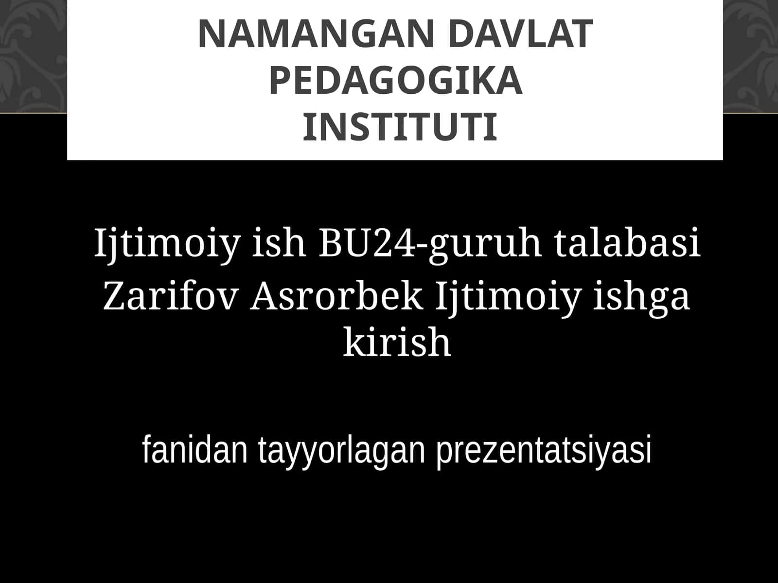 AQShdagi ijtimoiy taʼminot to‘g‘risidagi qonun