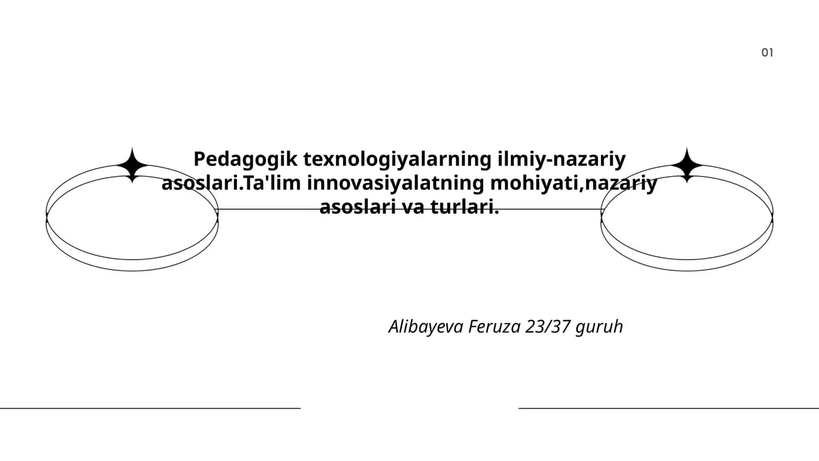 Pedagogik texnologiyalarning ilmiy-nazariy asoslari