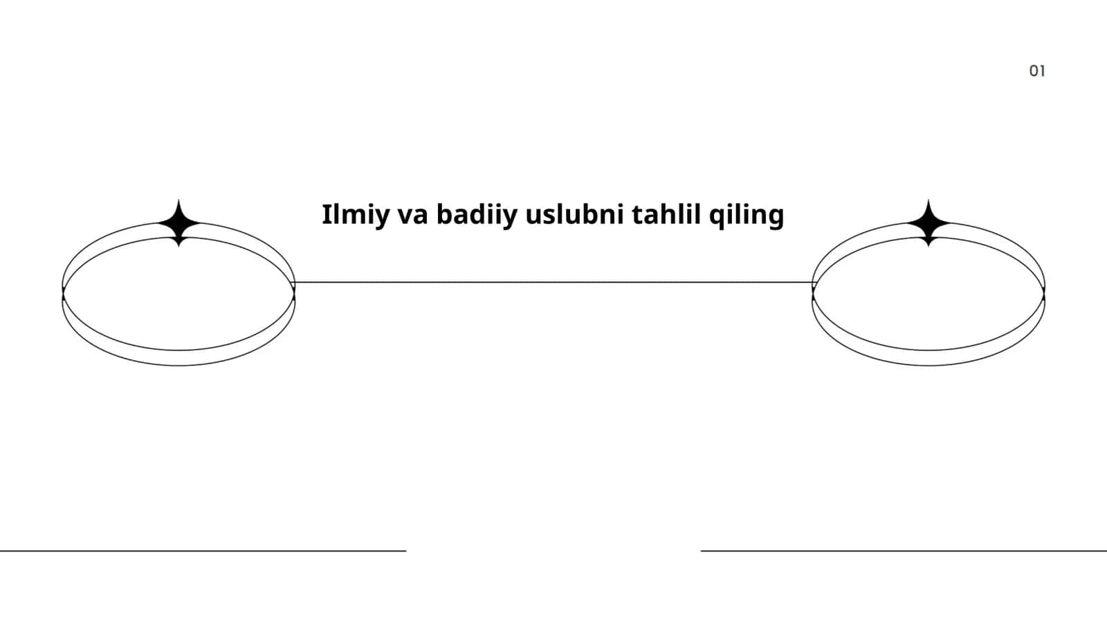 Ilmiy va badiiy uslubning tahlili