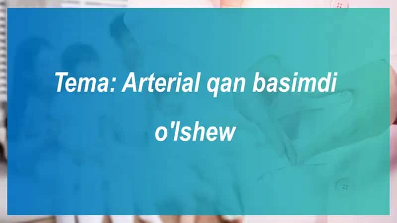 Arterial qon bosimi