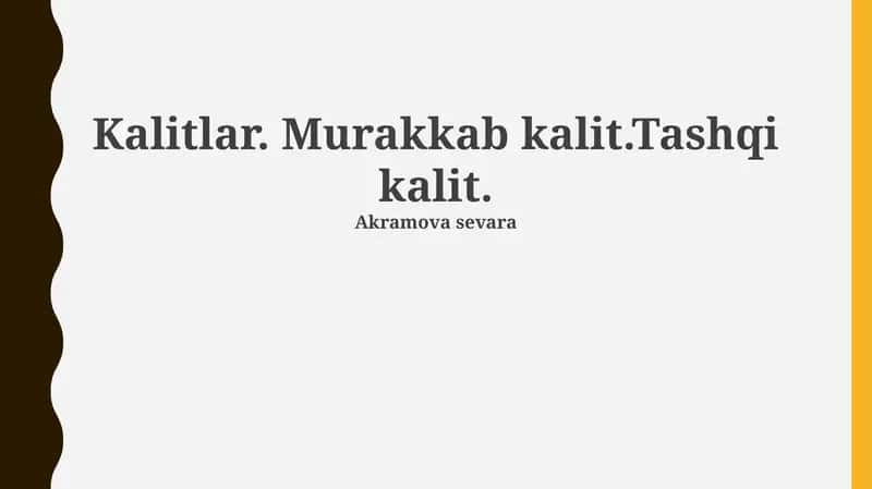 Kalitlar