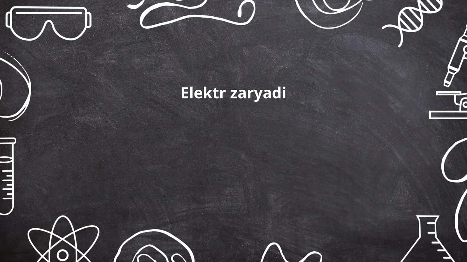 Elektr zaryadi