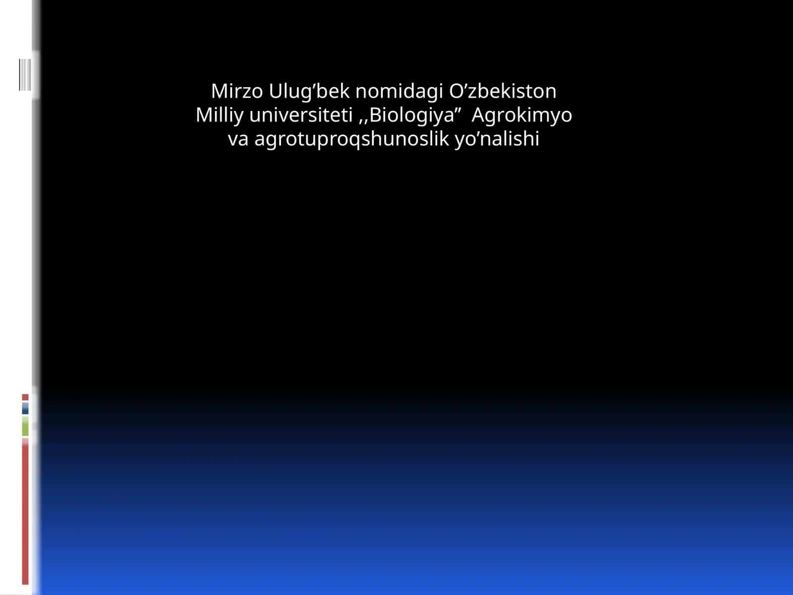 Oʻzbekiston Milliy universiteti