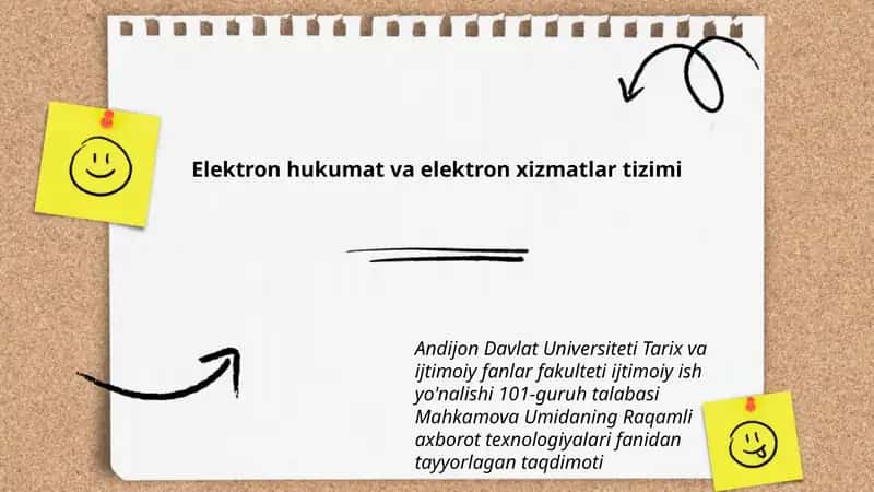 Raqamli axborot texnologiyalari taqdimoti