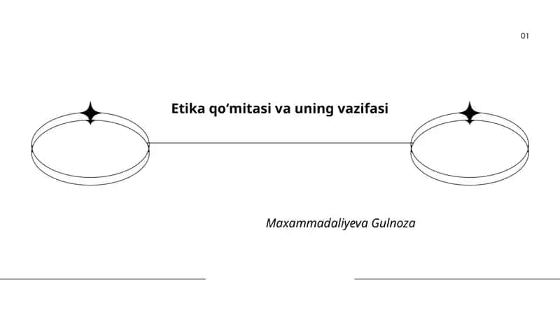 Etika qoʻmitasi va uning vazifasi