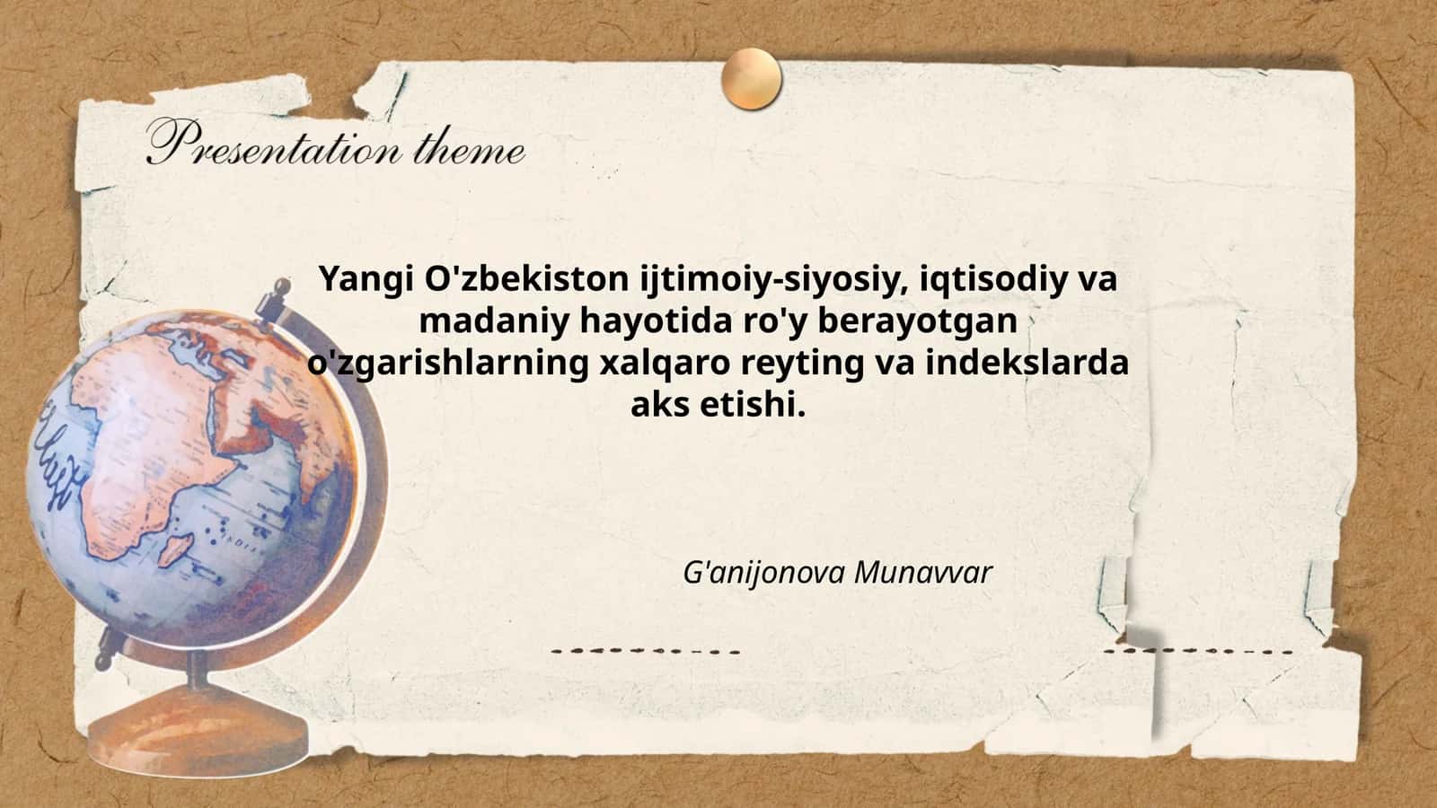 Yangi O'zbekistonning xalqaro korruptsiya tuyg'usi indeksidagi o'zgarishlar