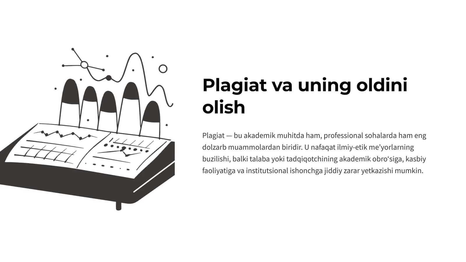 Plagiat va uning oldini olish