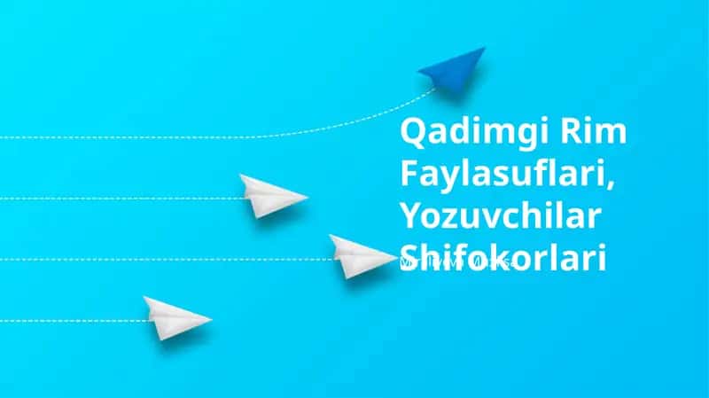 Qadimgi Rim Faylasuflari, Yozuvchilar Shifokorlari