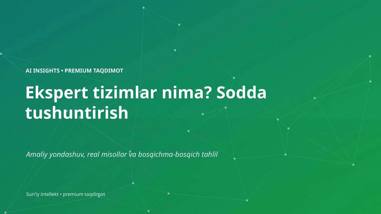 PREMIUM TAQDIMOT