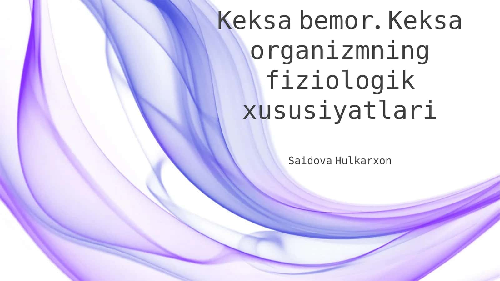 Kasal kekning belgilari va sabablari