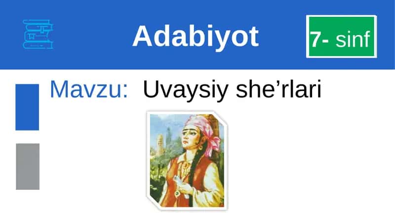 Uvaysiy she’rlari