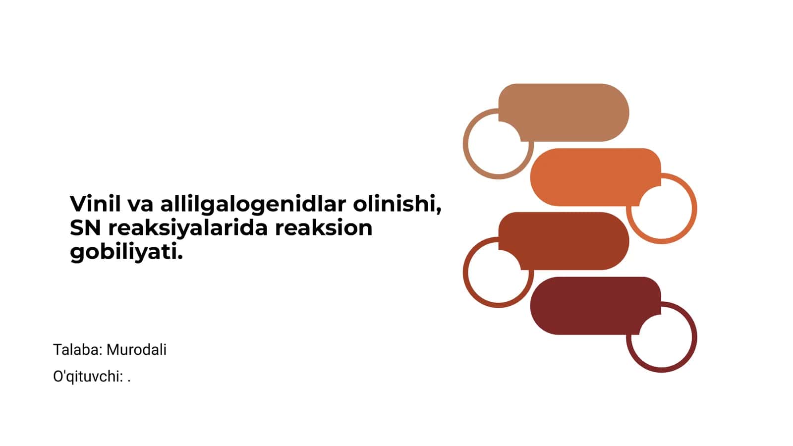 Vinil va Allilgalogenidlarning Tushunchasi