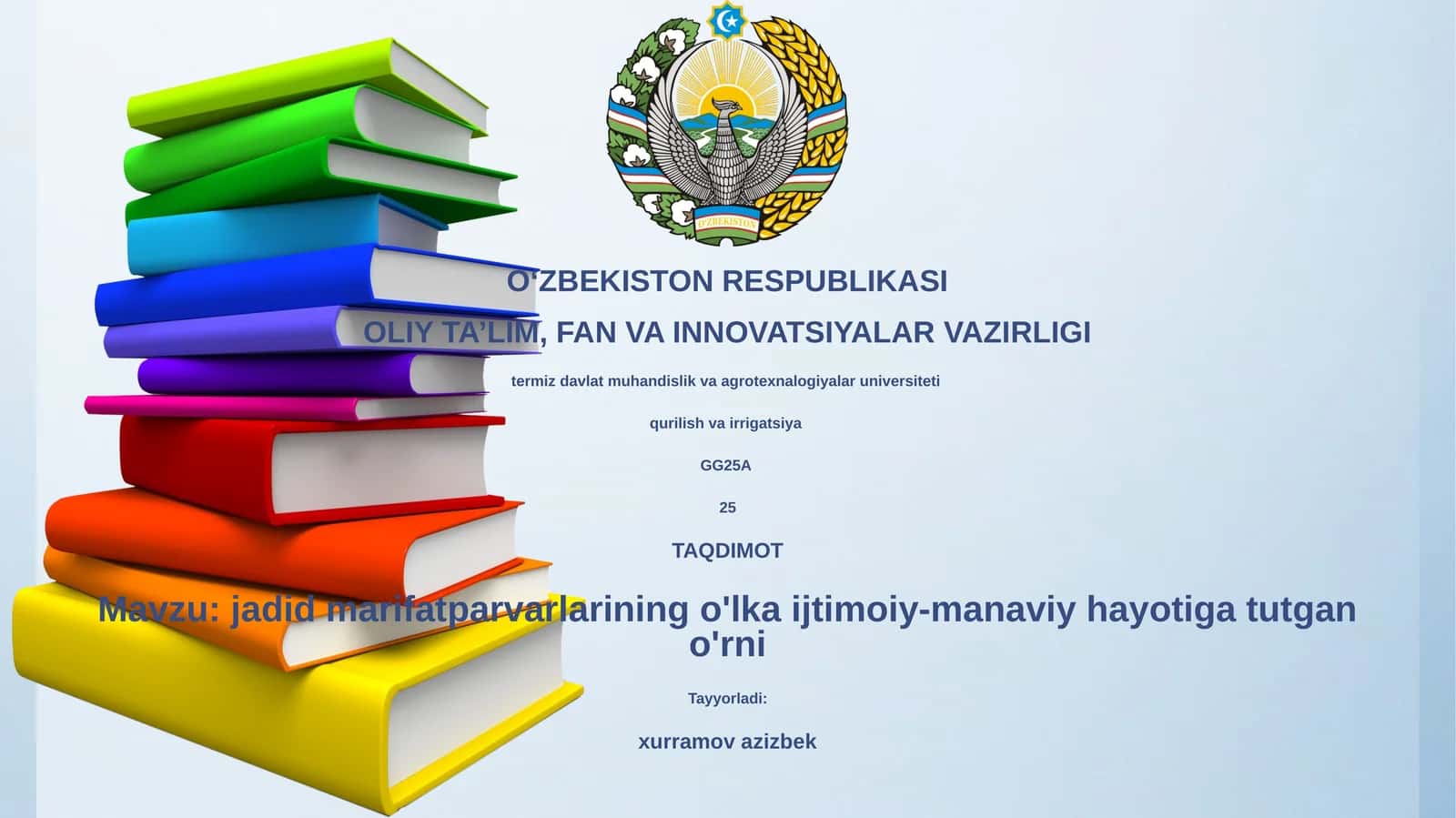 Jadid marifatparvarlarining o'lka ijtimoiy-manaviy hayotiga tutgan o'rni