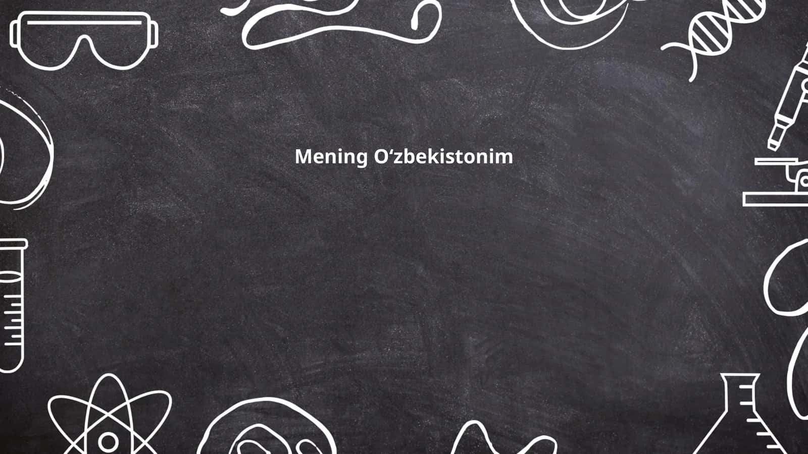Mening Oʻzbekistonim