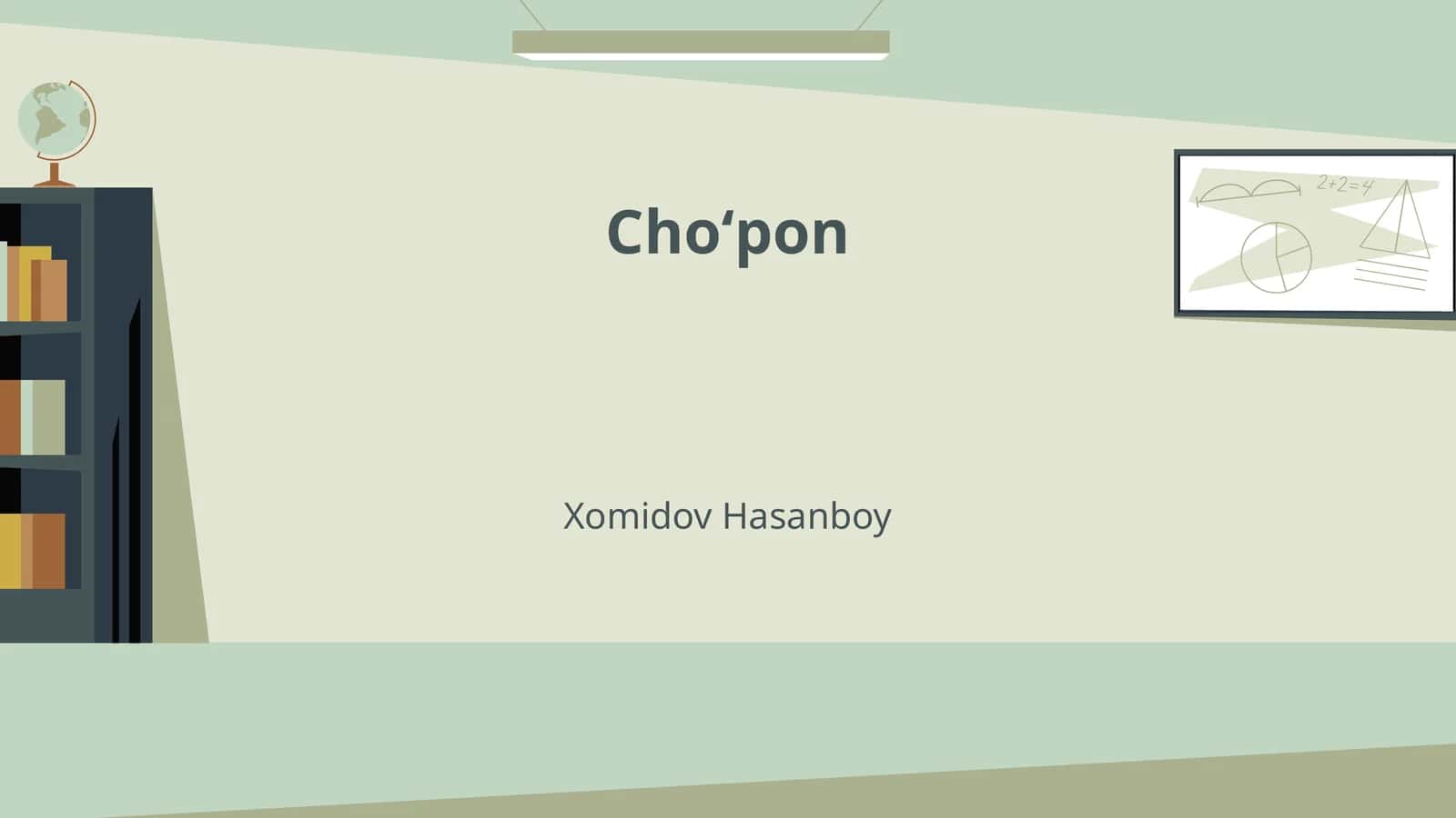 Choʻpon