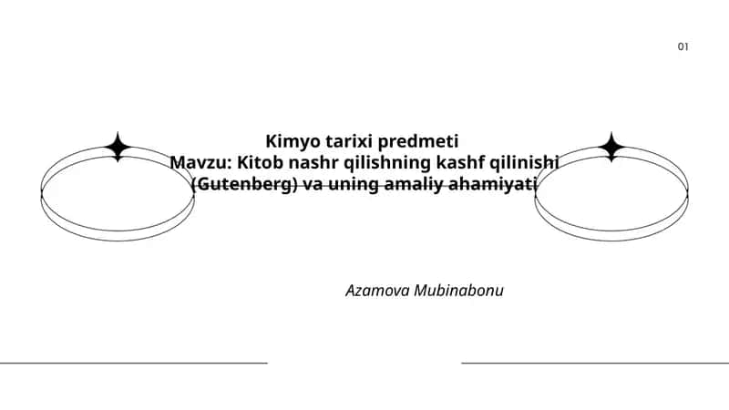 Kimyo tarixi predmeti