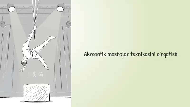 Akrobatik mashqlar texnikasini o'rgatish