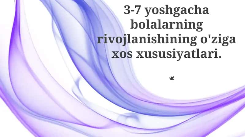 Bolalar rivojlantirish
