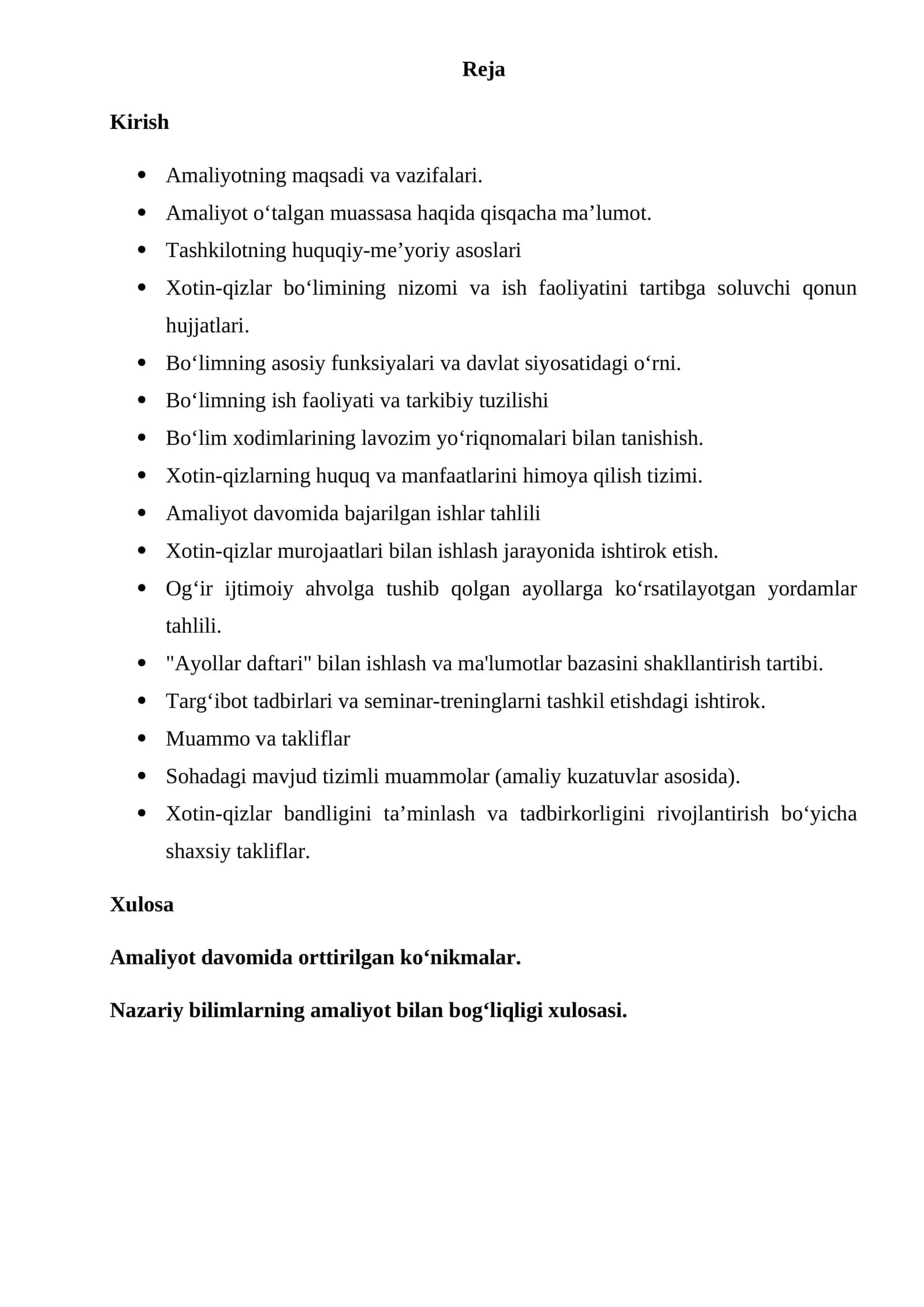 hokimyat amaliyot hisoboti