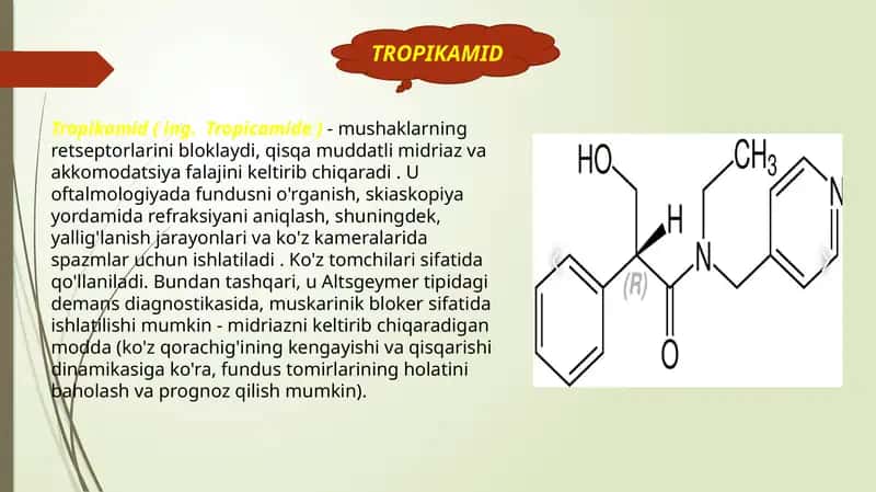 Tropikamid
