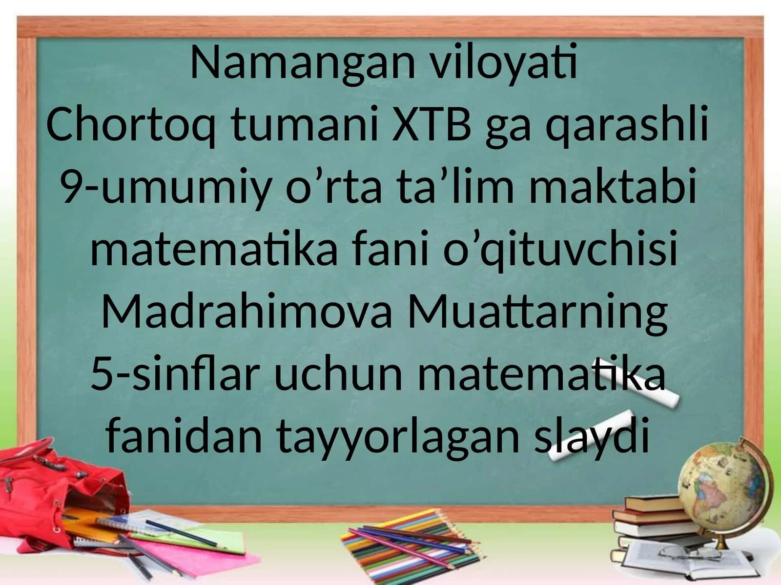 Matematika fanidagi doiraviy diagrammalar