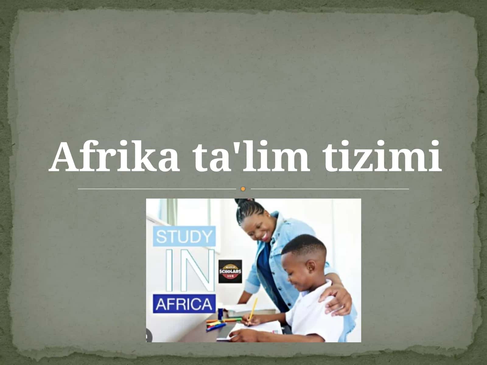 Afrika ta'limtizimi