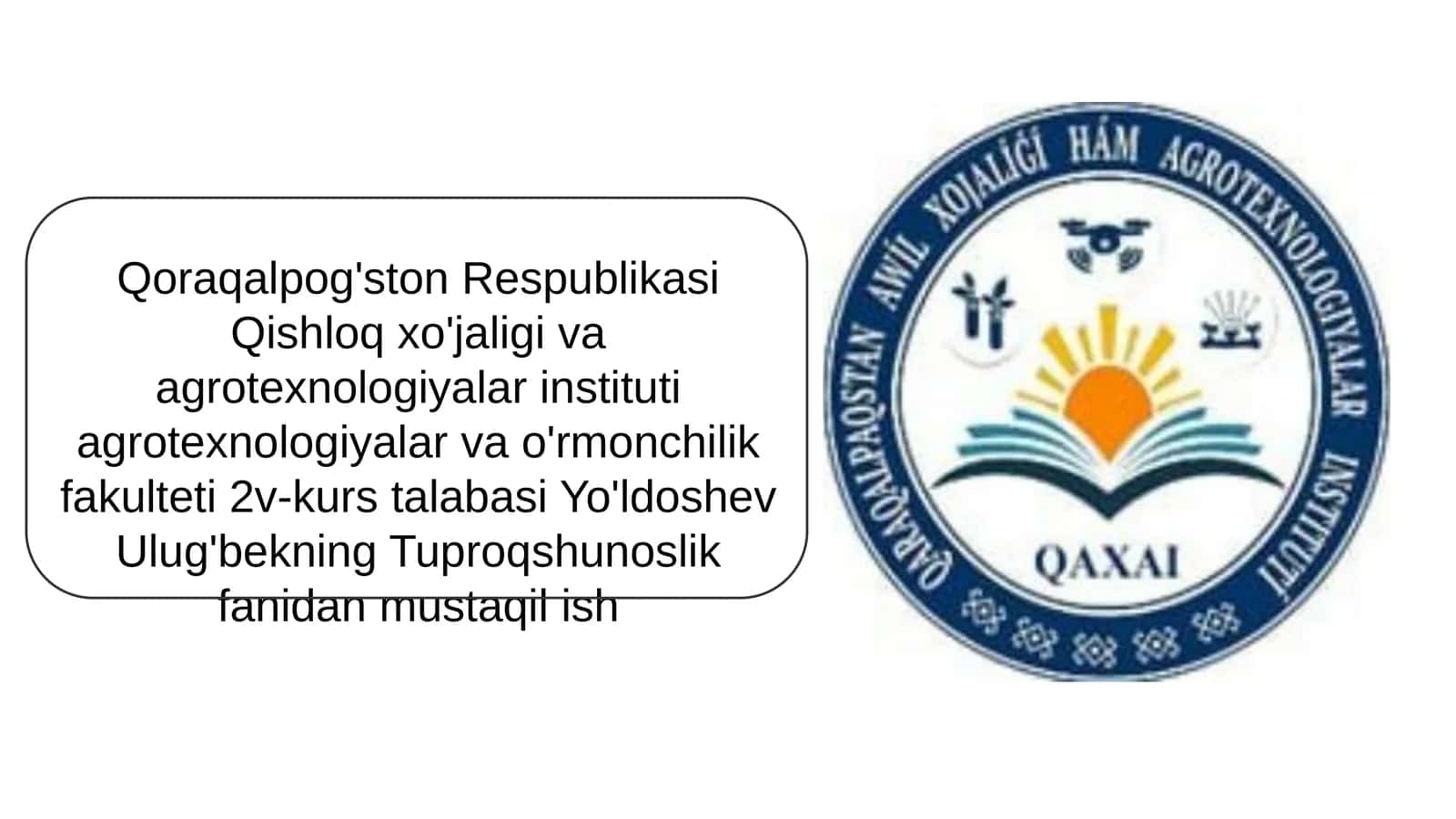 Tuproq Bontirovkasiga Kirish
