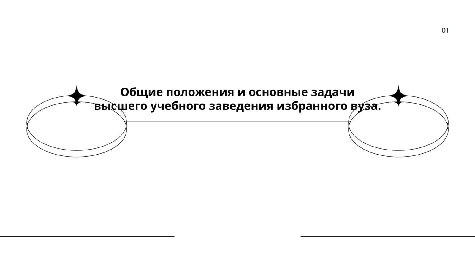 Общие положения и основные задачи высшего учебного заведения
