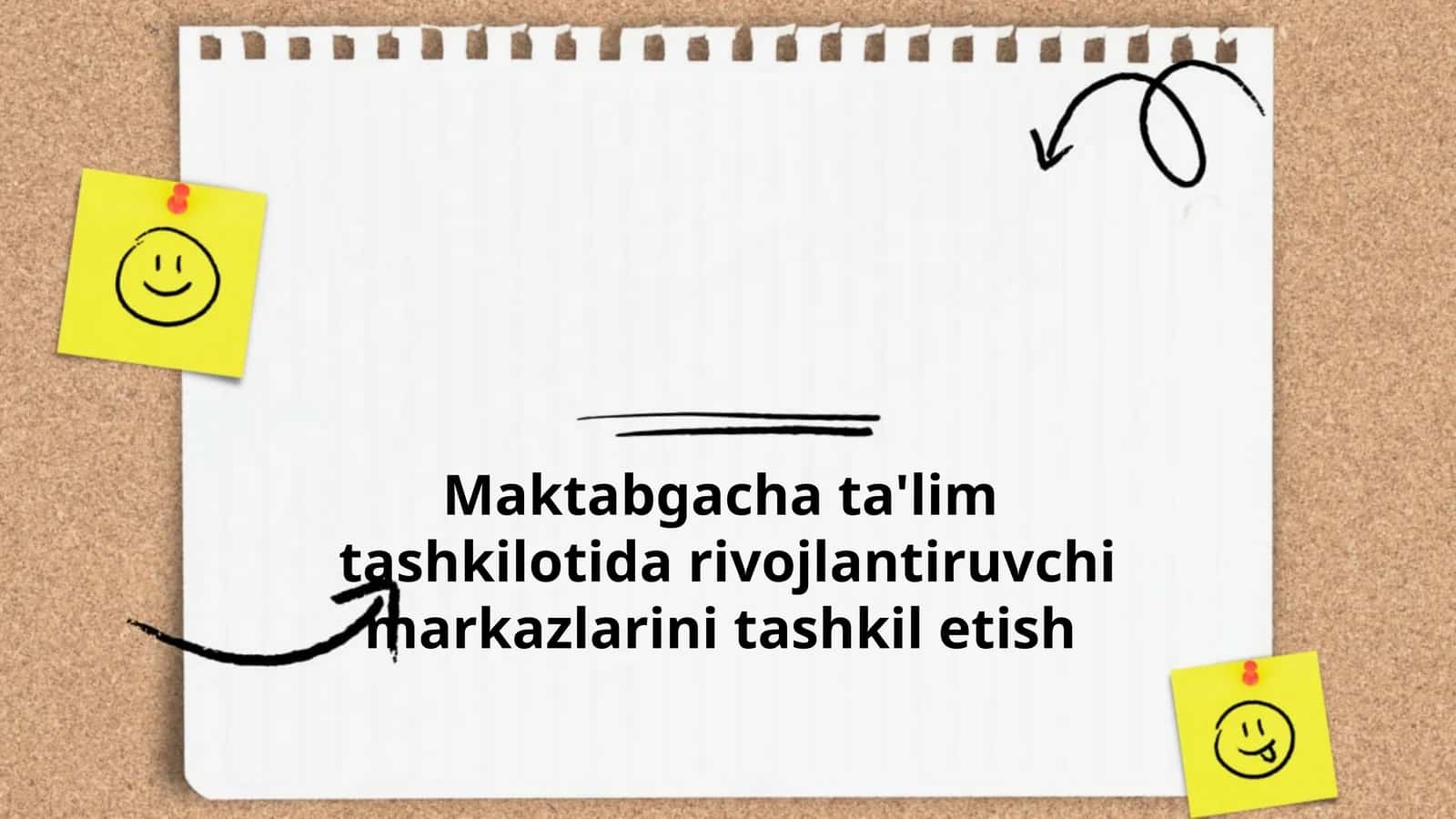 Maktabgacha ta'limda rivojlantirish markazlarining mohiyati