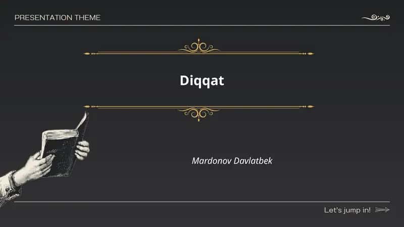 Diqqat va uning turlari