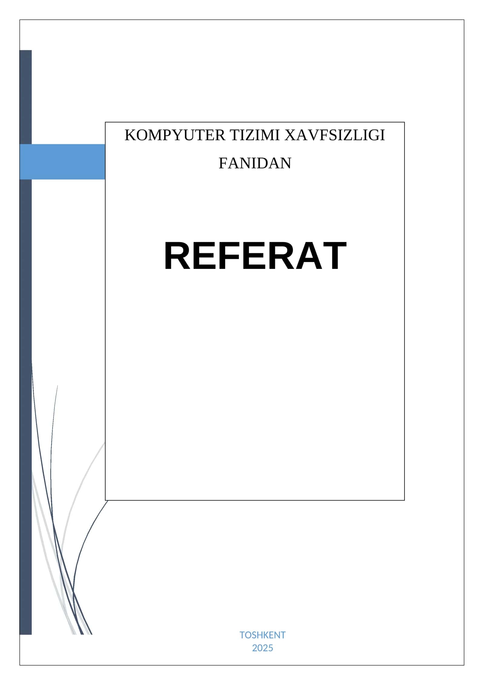 Tarmoqlararo ekranlarning turlari va funksiyalari hamda zamonaviy firewall’larning imkoniyatlari