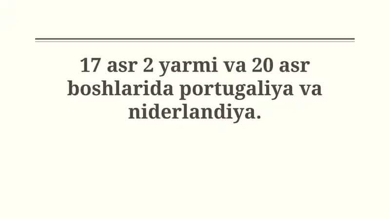 Gollandiya "Oltin asr" davri