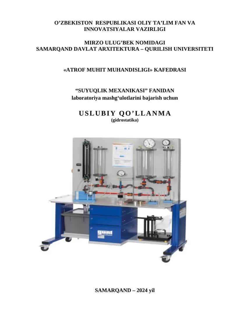 SUYUQLIK MEXANIKASI