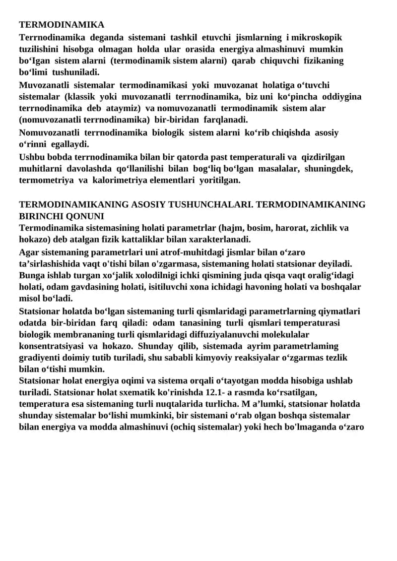 TERMODINAMIKA