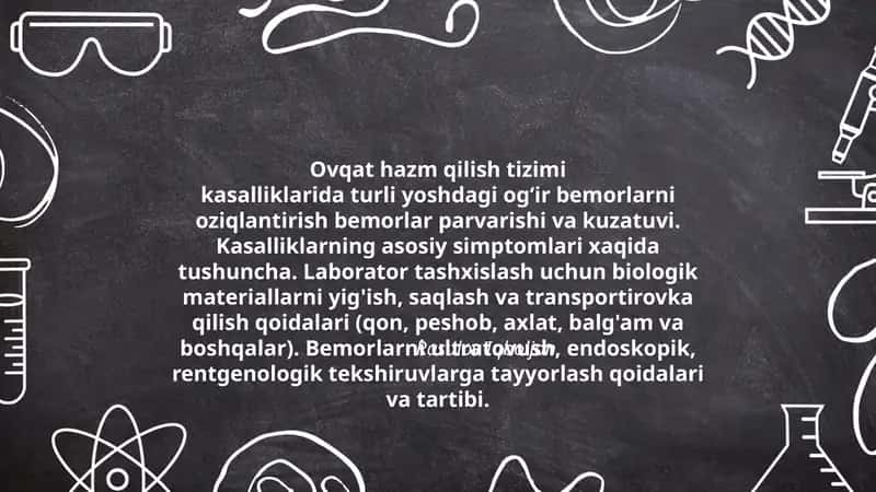 Ovqat hazm qilish tizimi