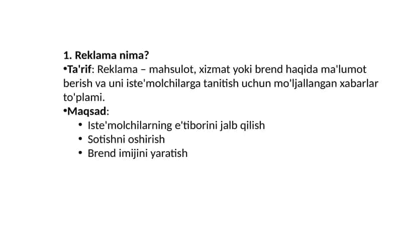 Reklama