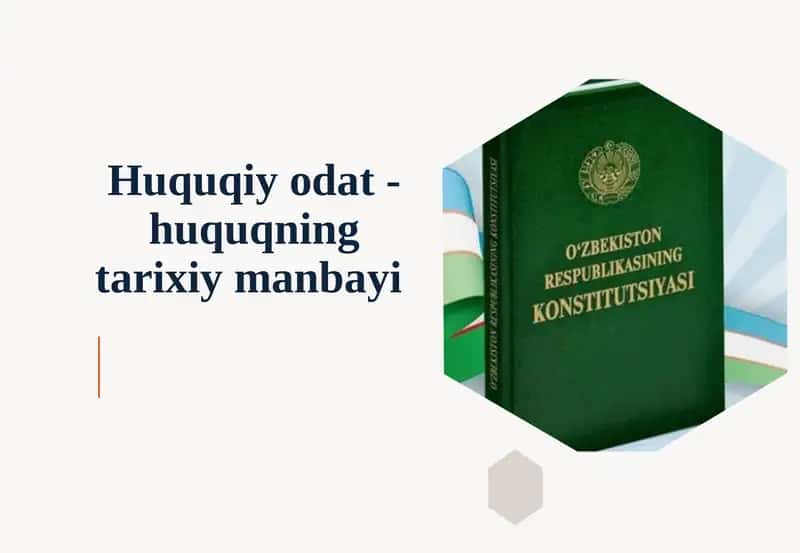 Huquqiyodat-huquqningtarixiymanbayi