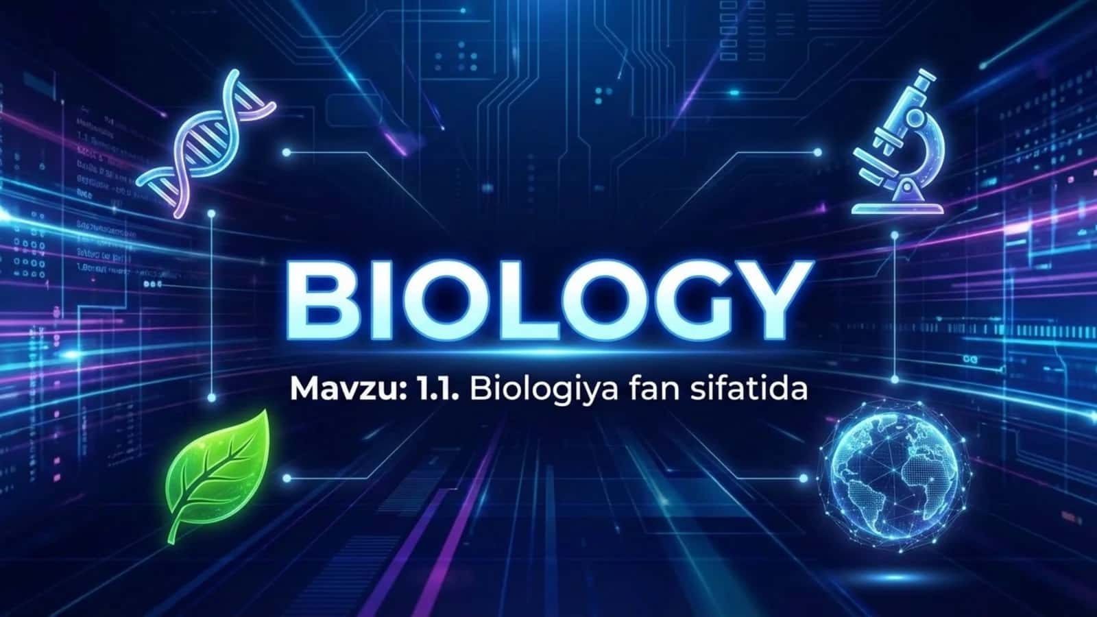 Biologiya fan sifatida