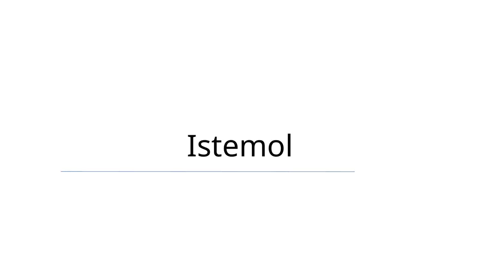 Istemol
