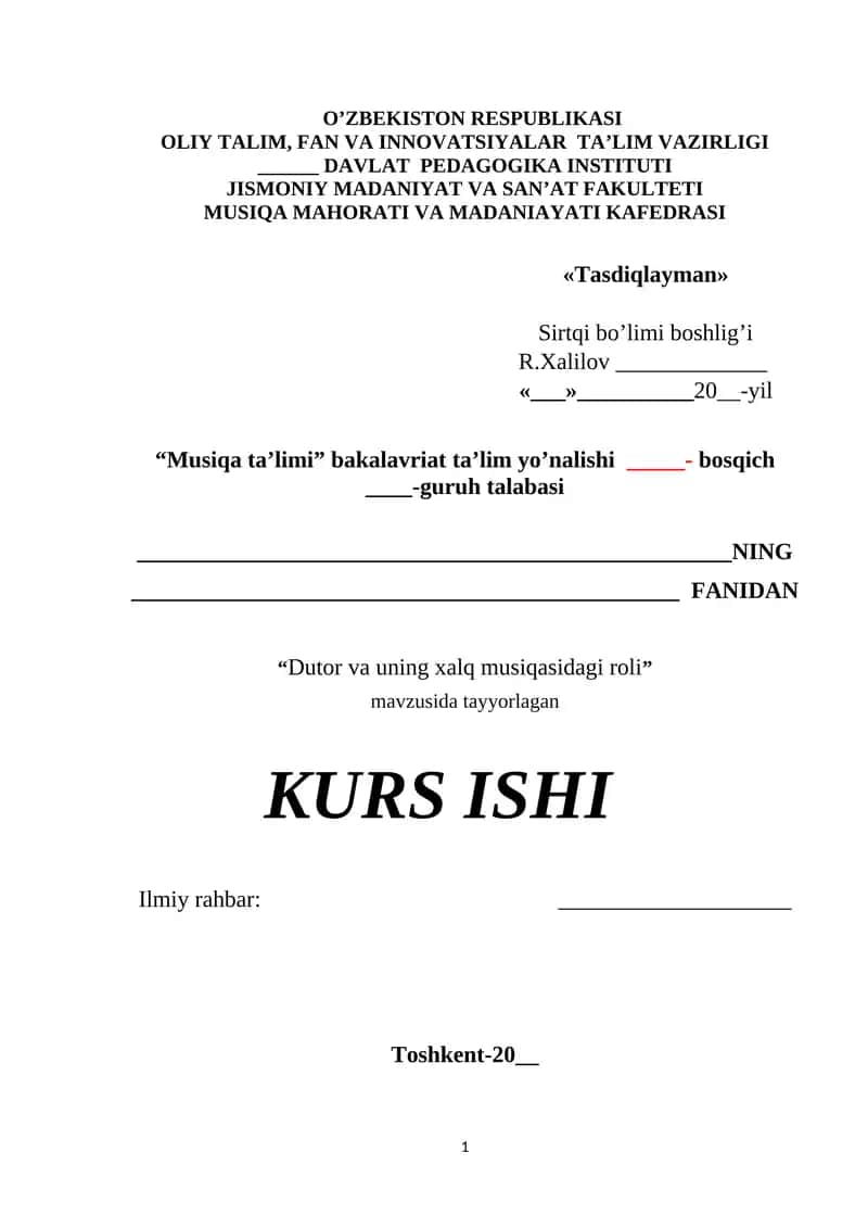 Dutor va uning xalq musiqasidagi roli